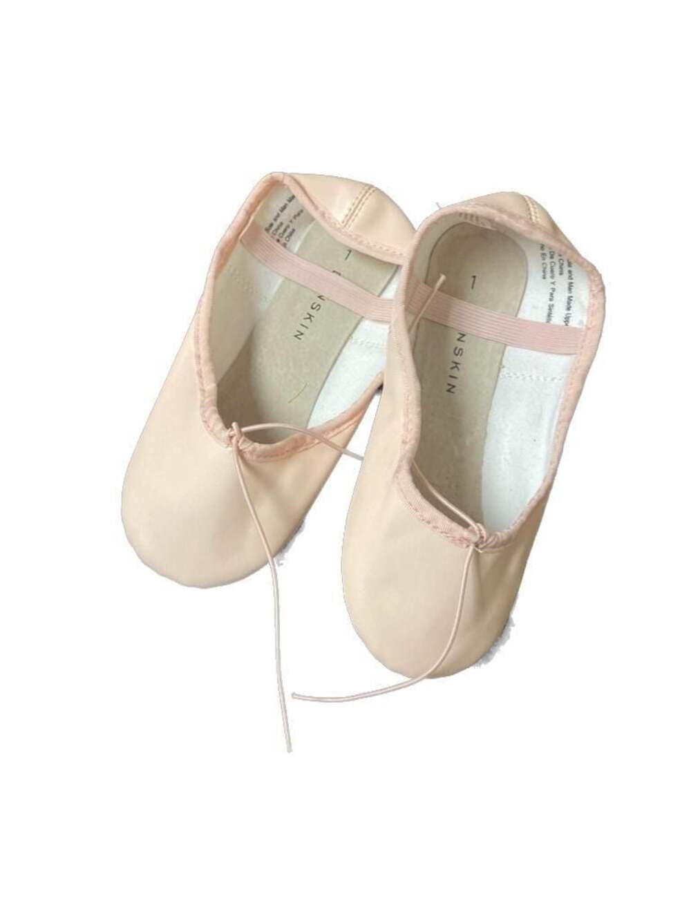 New Girl's Danskin Freestyle Soft Pink Ballet Shoes Size 1